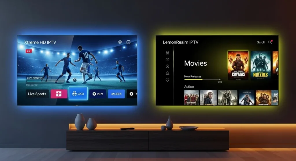 Xtreme HD IPTV vs LemonRealm IPTV – Service Overview